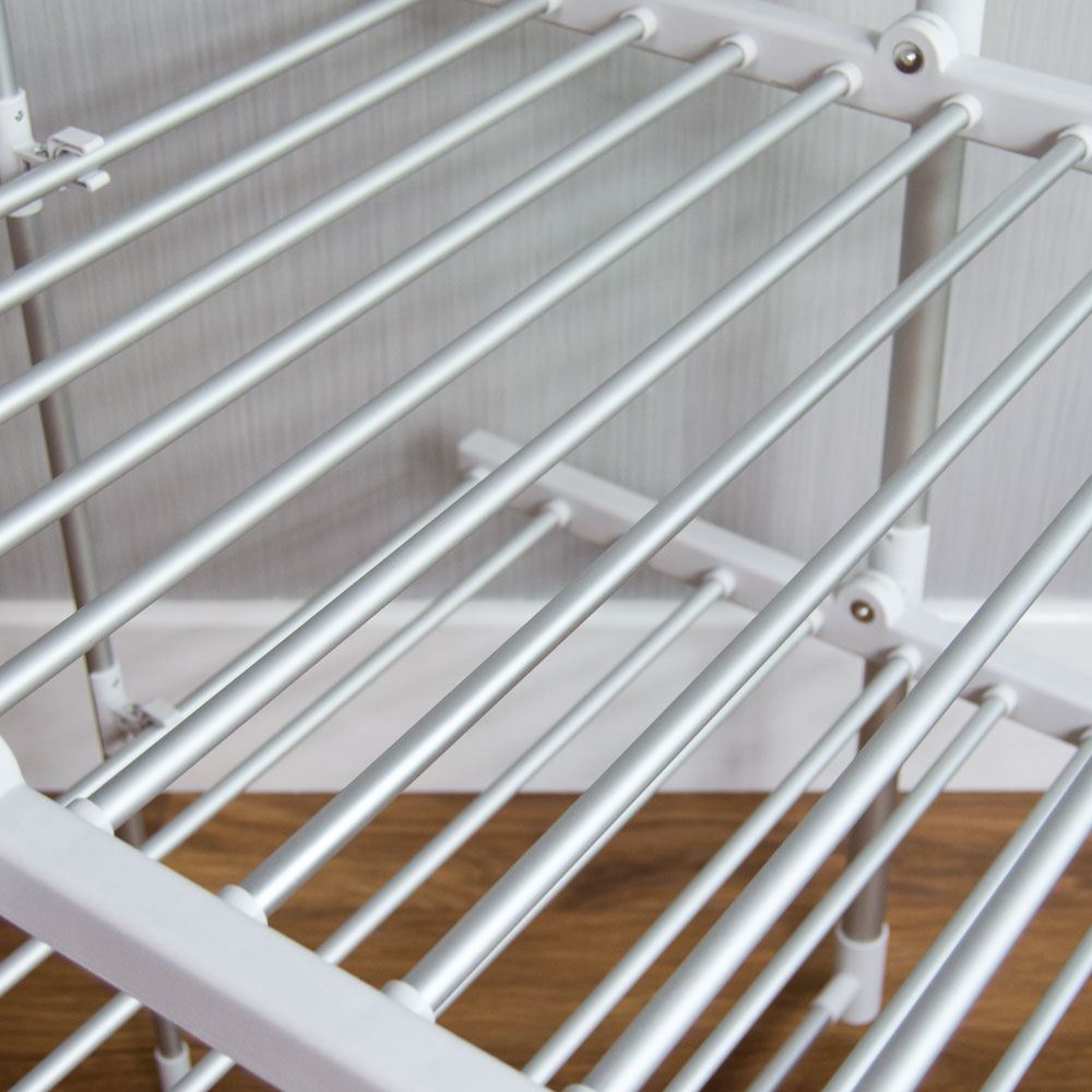 Portable Heated Clothes Airer Folding Indoor Laundry Washing Dryer