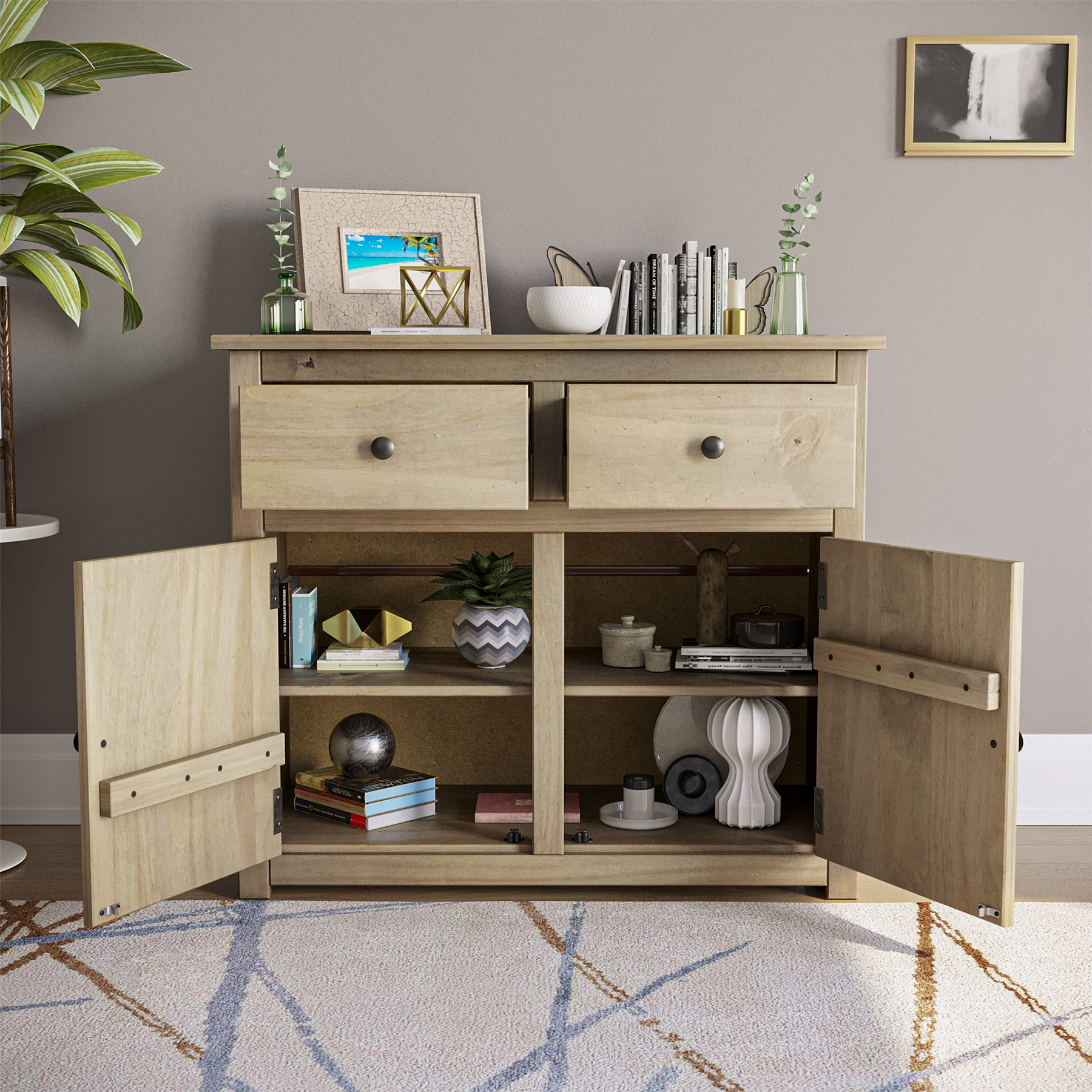Solid Pine Bedroom Furniture Living Room Bedside Chest Drawer Coffee Table - Picture 35 of 80
