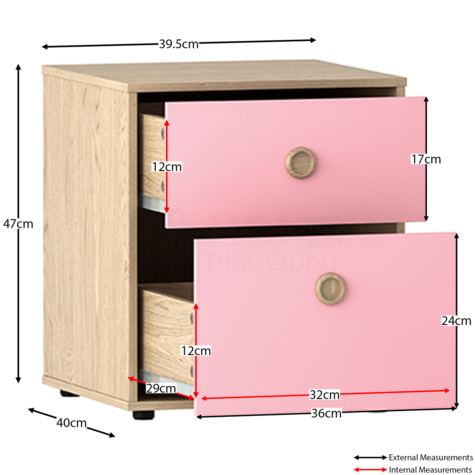 Bedroom Furniture Set Chest of Drawers Wardrobe Bedside Cabinet Table Desk - Picture 24 of 31