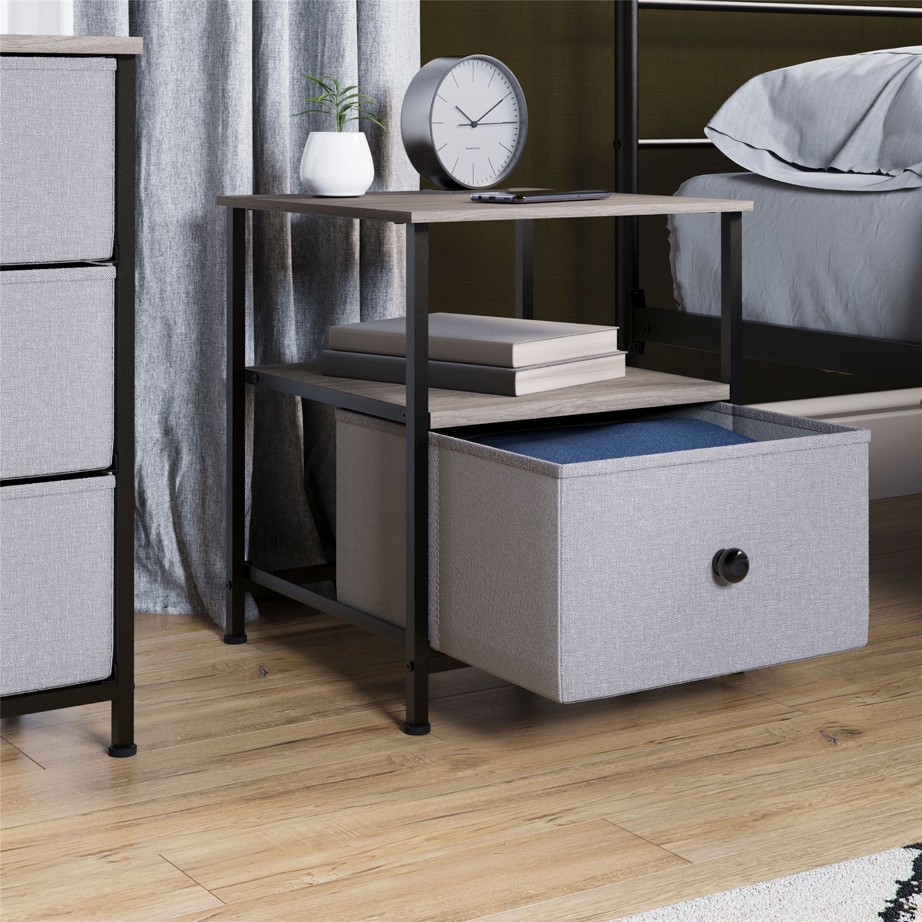 Vida Designs Stoff Kommode Aufbewahrungsschrank Schlafzimmer Flur 'UKFR' - Bild 8 von 193