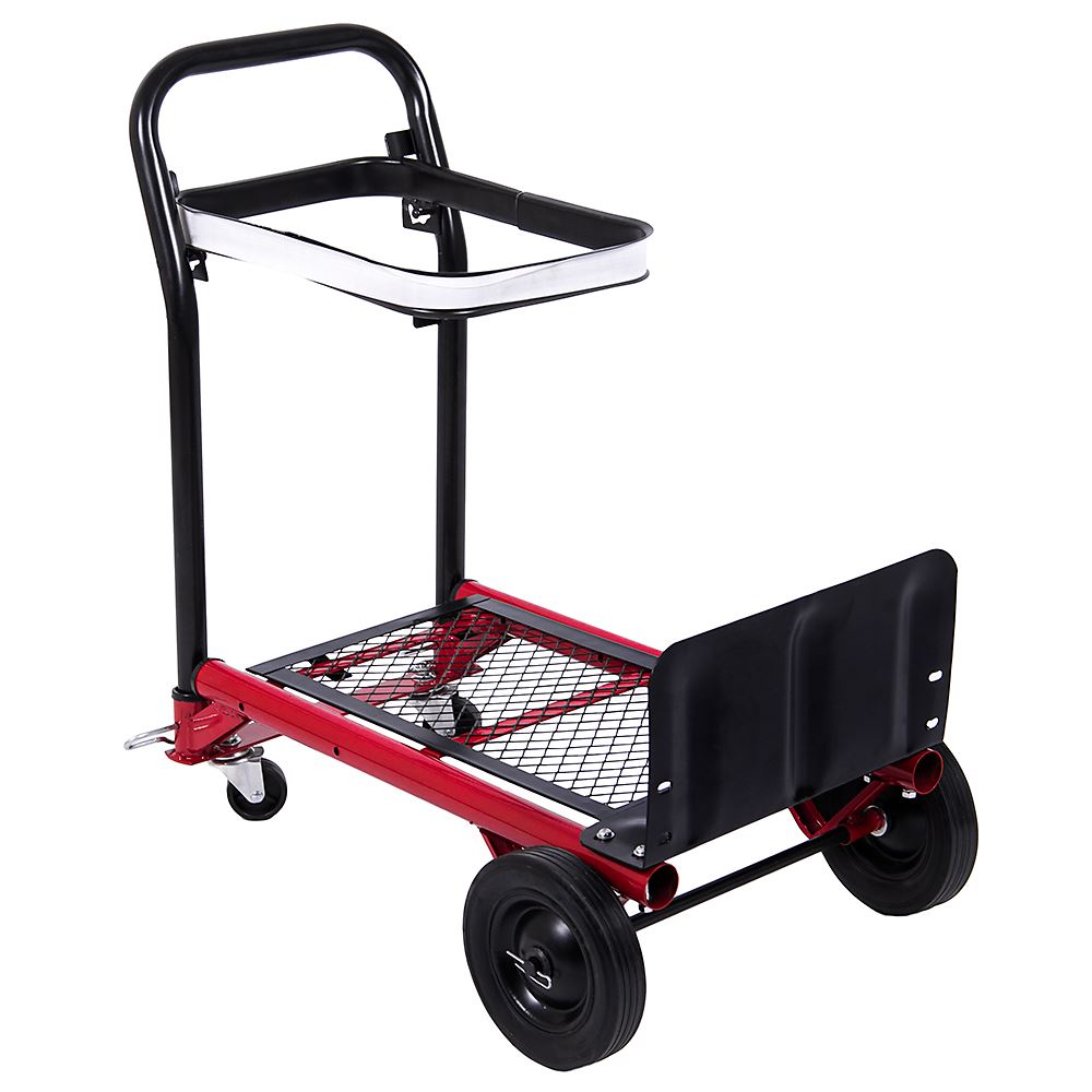 Multiple Hand Sack Trolley Industrial Heavy Duty Platform Folding Cart