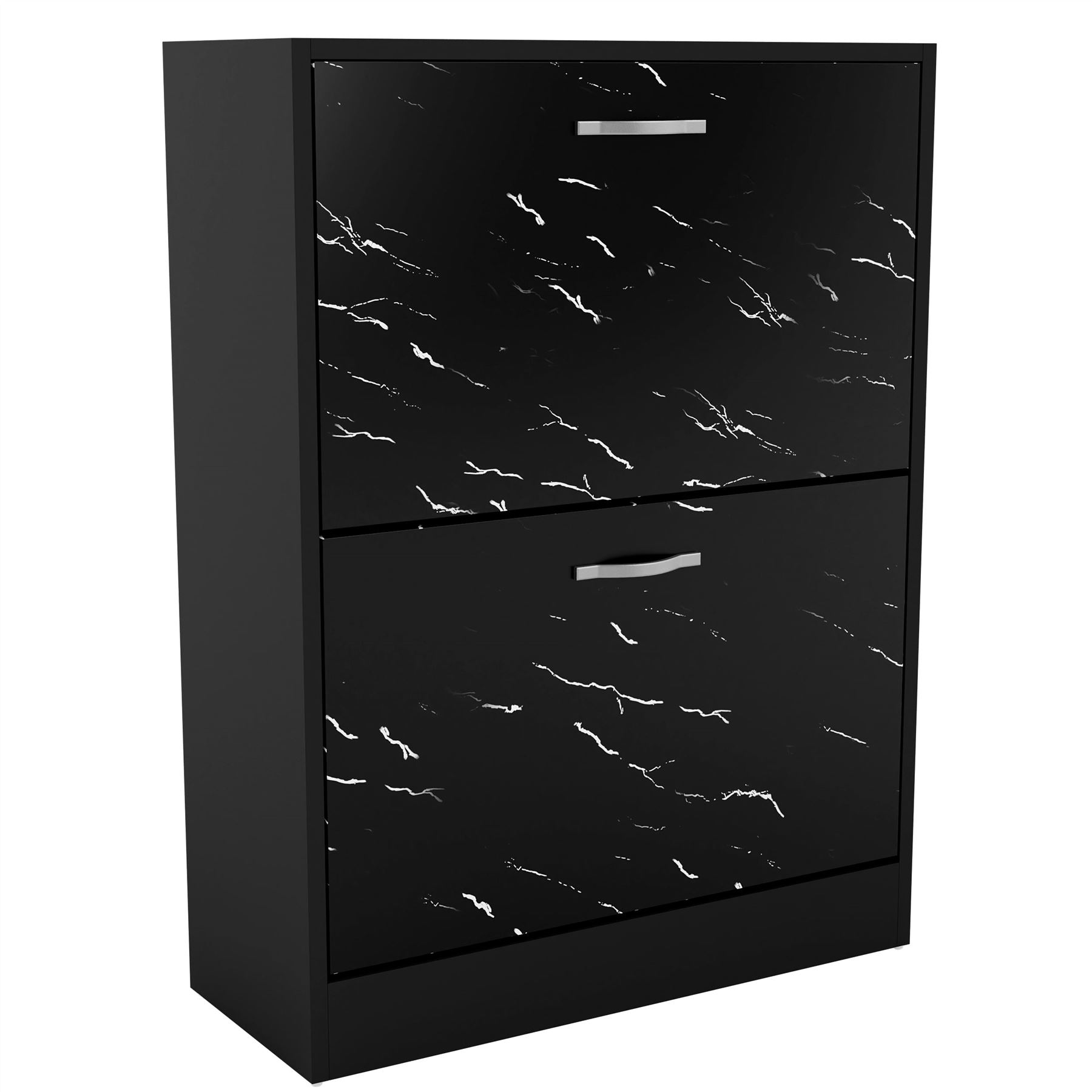Shoe Rack Shoes Storage Wooden Stand 2 Drawer Cupboard Organiser