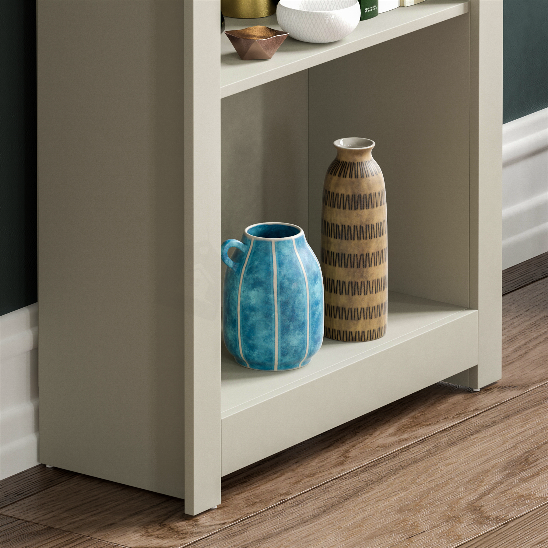 Arlington Chest of Drawers Table Bookcase Sideboard Bedroom Living Room MDF Grey - Picture 41 of 210