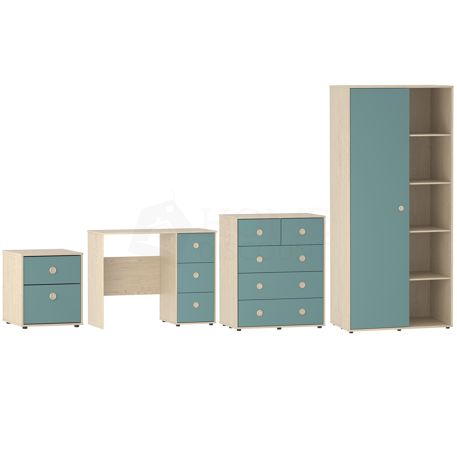 Bedroom Furniture Set Chest of Drawers Wardrobe Bedside Cabinet Table Desk - Picture 21 of 31