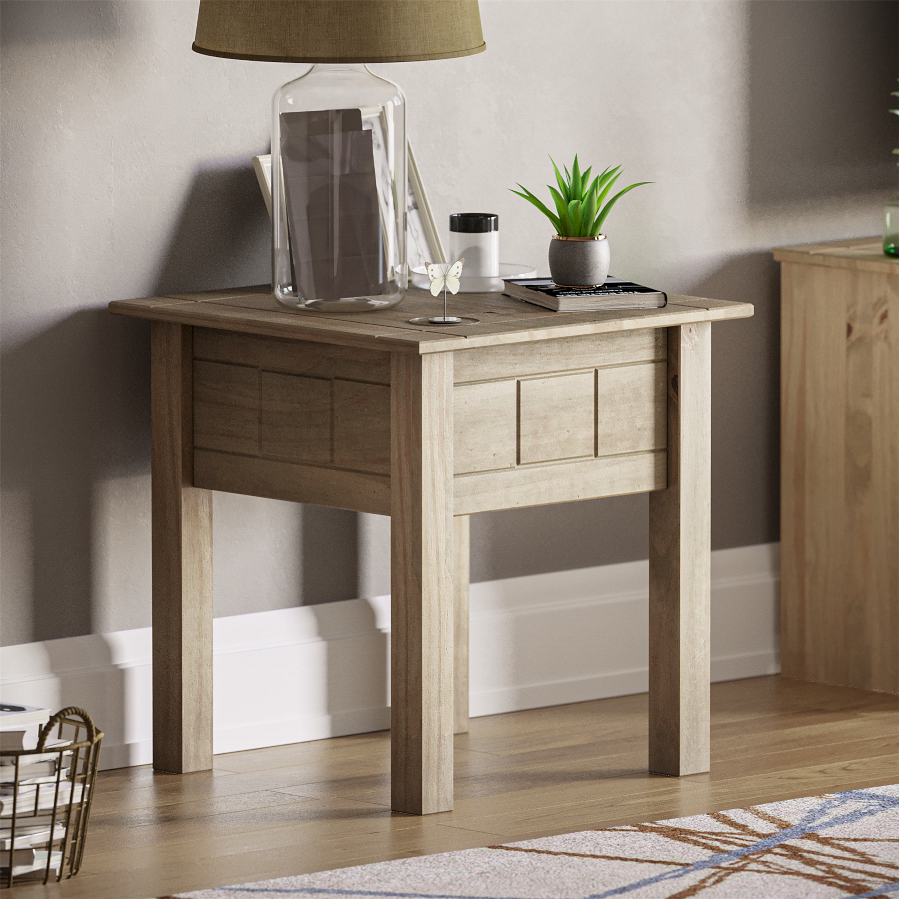 Solid Pine Bedroom Furniture Living Room Bedside Chest Drawer Coffee Table - Picture 47 of 80