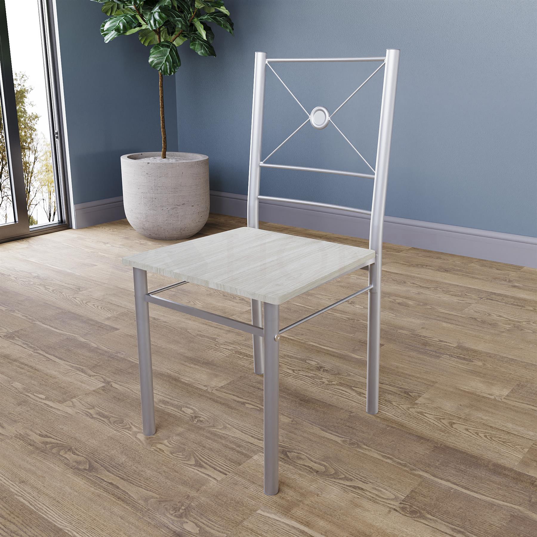 Wooden Dining Table & Chair Set 2 / 4 Seater Bench Chair Kitchen Room Furniture - Picture 53 of 82