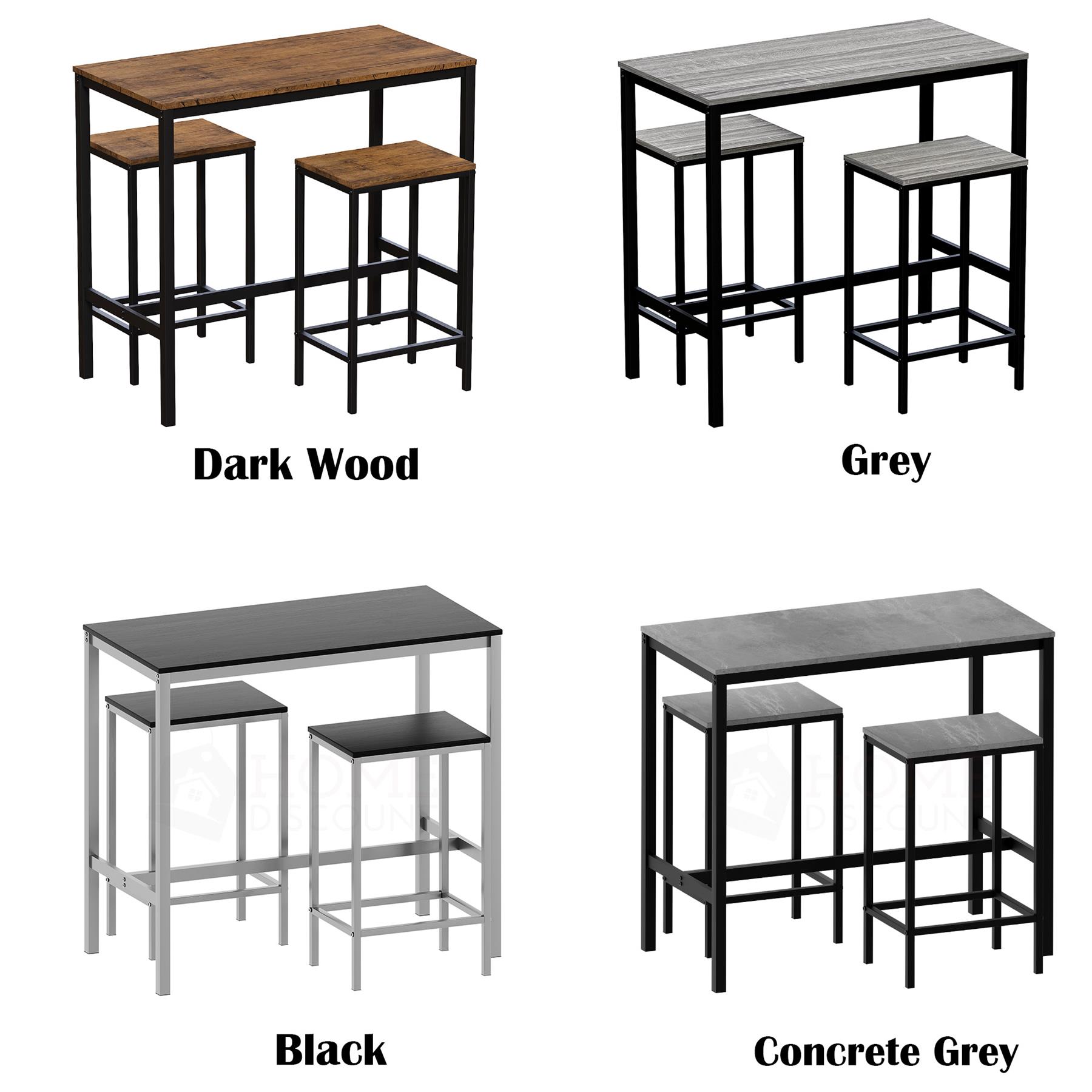 Vida Designs Dining Table Chairs Bar Stool Bench Set Kitchen Dining Furniture - Picture 8 of 23
