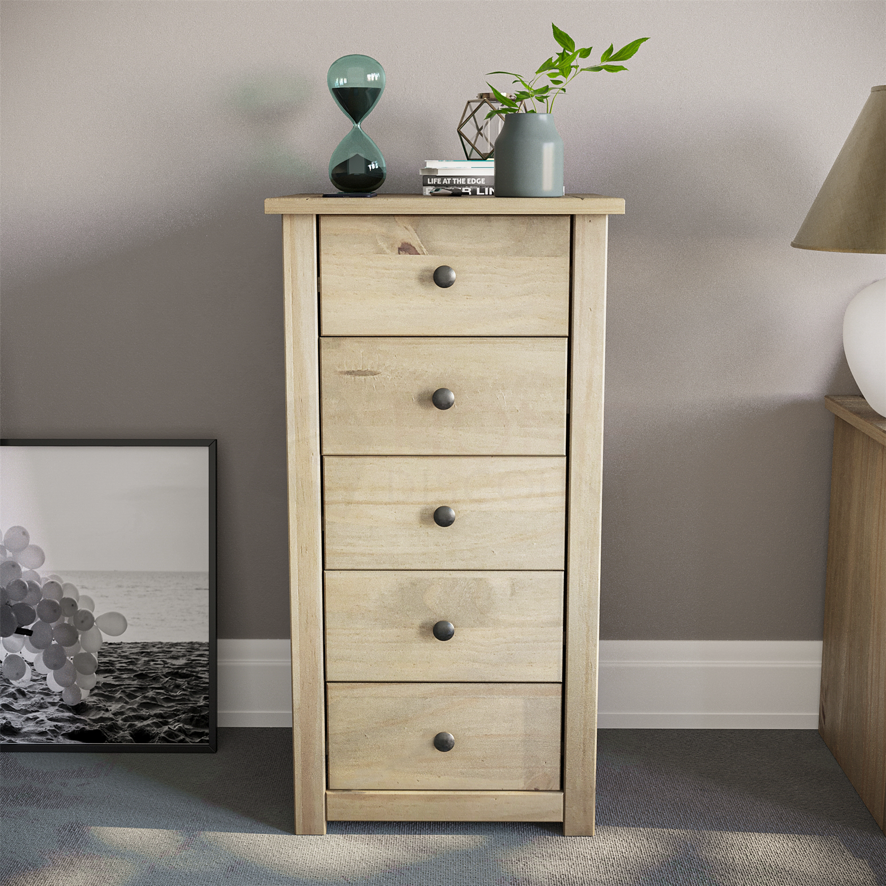Solid Pine Bedroom Furniture Living Room Bedside Chest Drawer Coffee Table - Picture 69 of 80