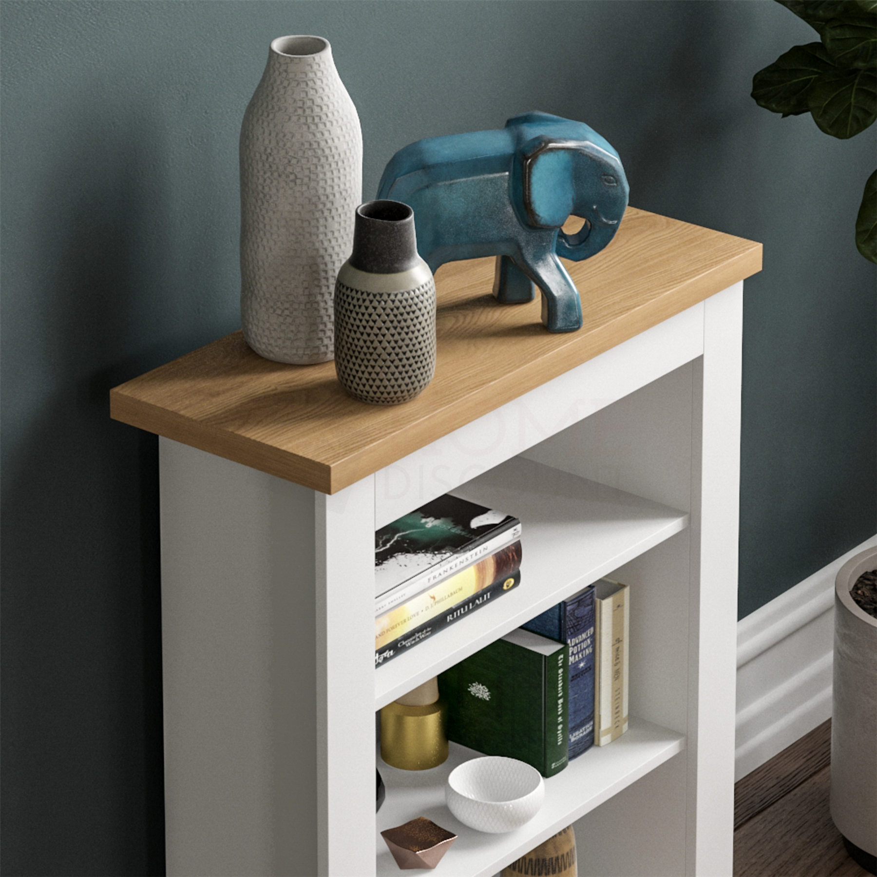Arlington 3 4 5 Ebenen Bücherregal Vitrinenregal Regal Aufbewahrung Holz Möbel - Bild 5 von 43