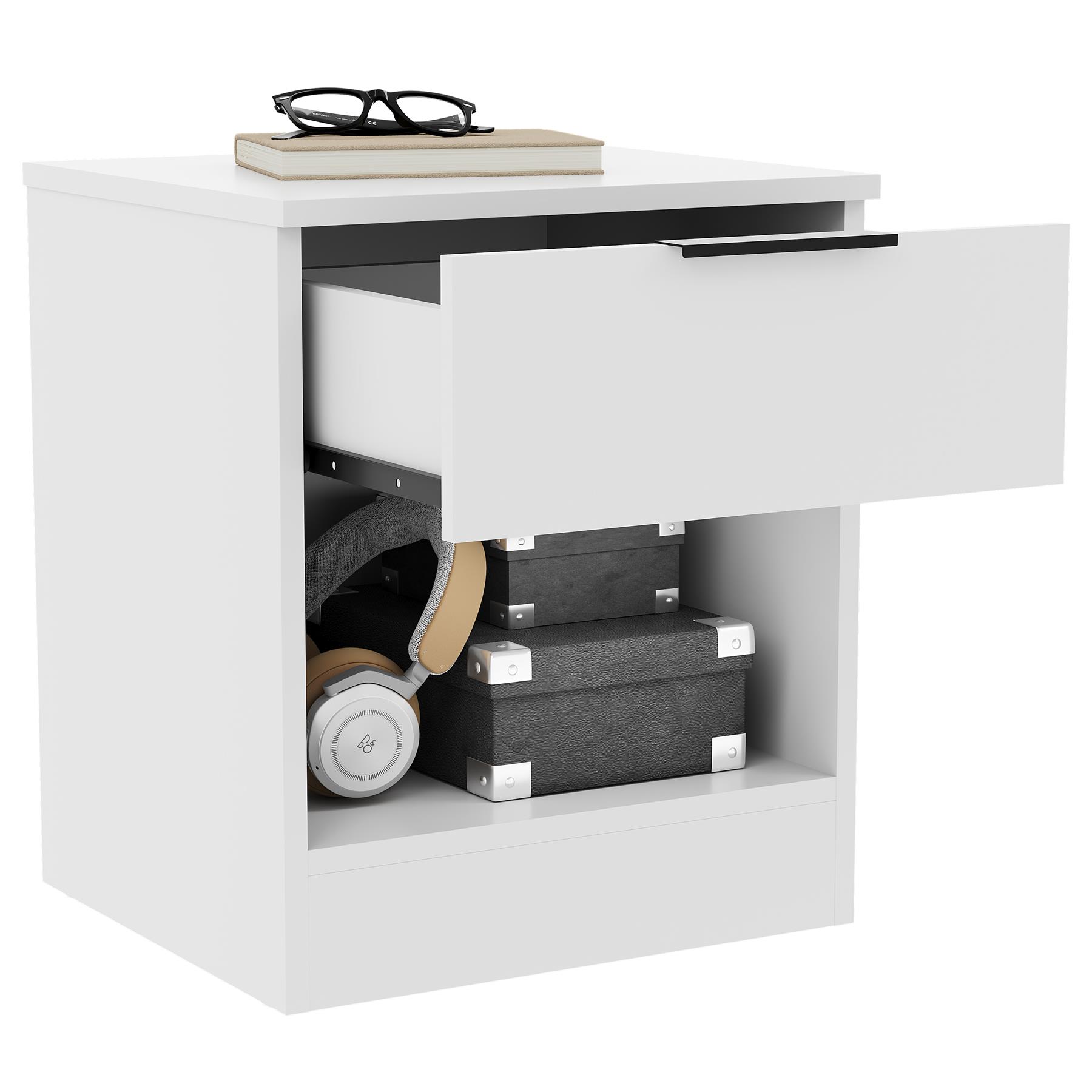 Modern Style Bedroom Chest of Drawers Large Mirrored Wardrobes Furniture Storage - Produktbild 7