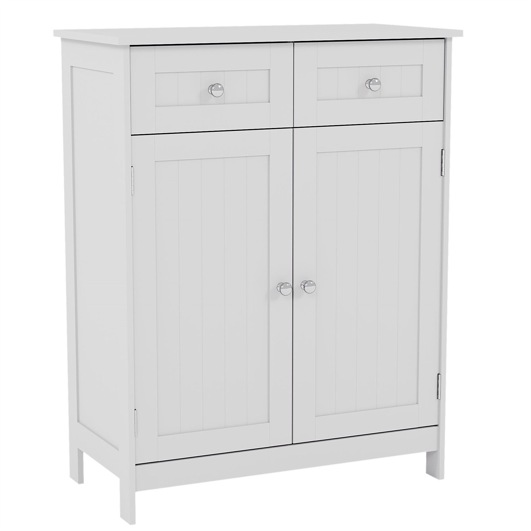 Priano Bathroom Cabinet Door Wall Mounted Freestand Storage Furniture White Grey - Picture 46 of 153