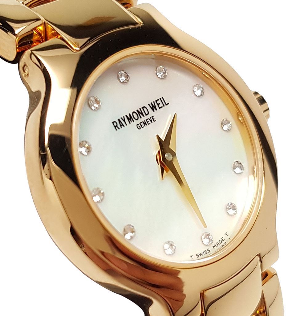 Raymond Weil Chorus Ladies Watch 18K Gold Plated 5892P97200 eBay