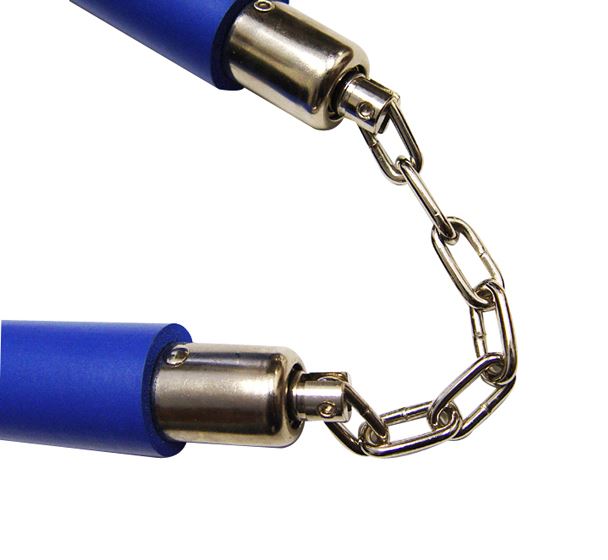 Golden Dragon Practice Nunchucks Blue Padded Foam Nunchaku BR36 eBay