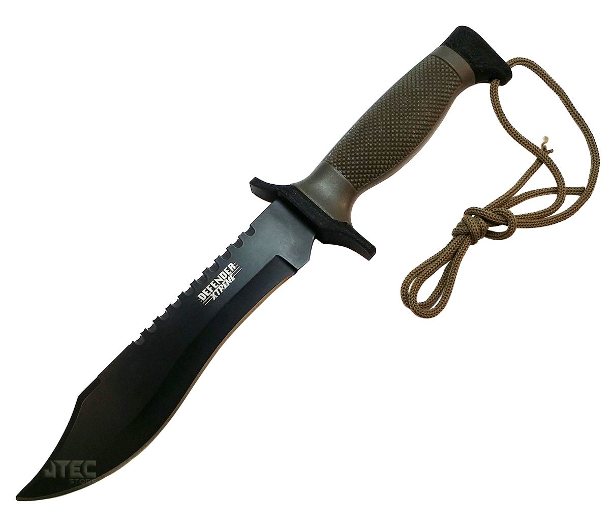 12" Tactical BOWIE SURVIVAL HUNTING KNIFE Military Combat Fixed Blade