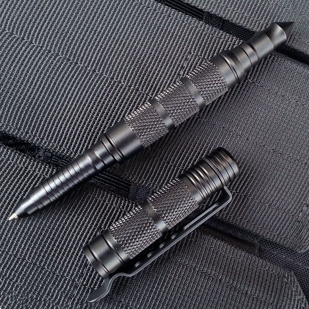 6" Aluminum Pocket Knife Self Defense Weapon Tactical Ink Pen Tool
