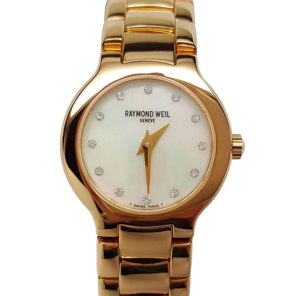 Raymond Weil Chorus Ladies Watch 18K Gold Plated 5892P97200 eBay