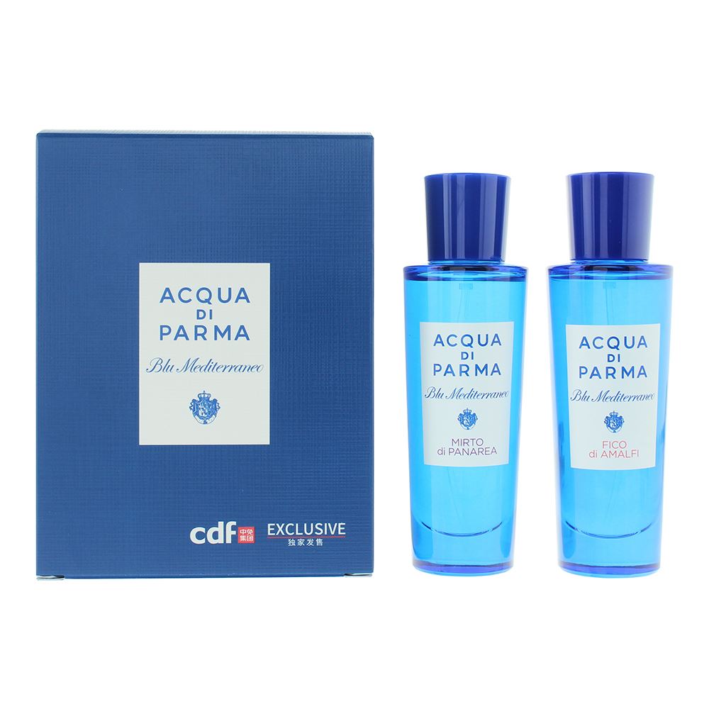 ACQUA DI PARMA 2個セット Blu Mediterraneo Acqua Di Parma Blu Mediterraneo 2 Piece Gift Set for Unisex