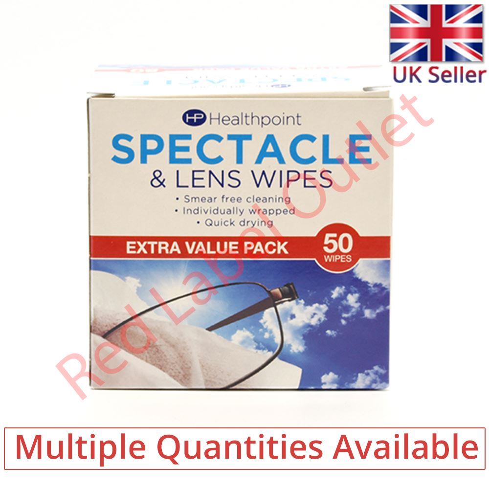 Healthpoint Lens And Spectacle Wipes Stock Photo - Alamy