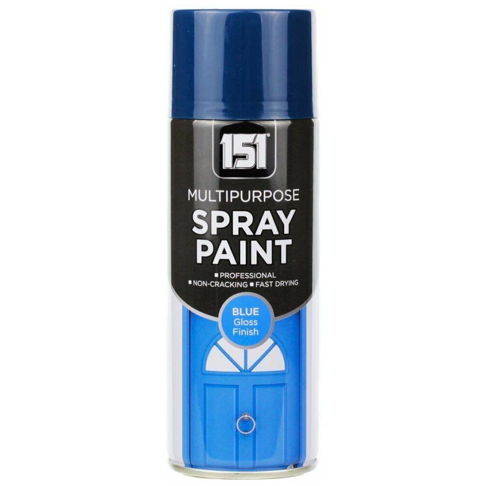 151 Spray Paint 400ml All Purpose Aerosol For Metal Plastic Matt Gloss Satin - Picture 8 of 26