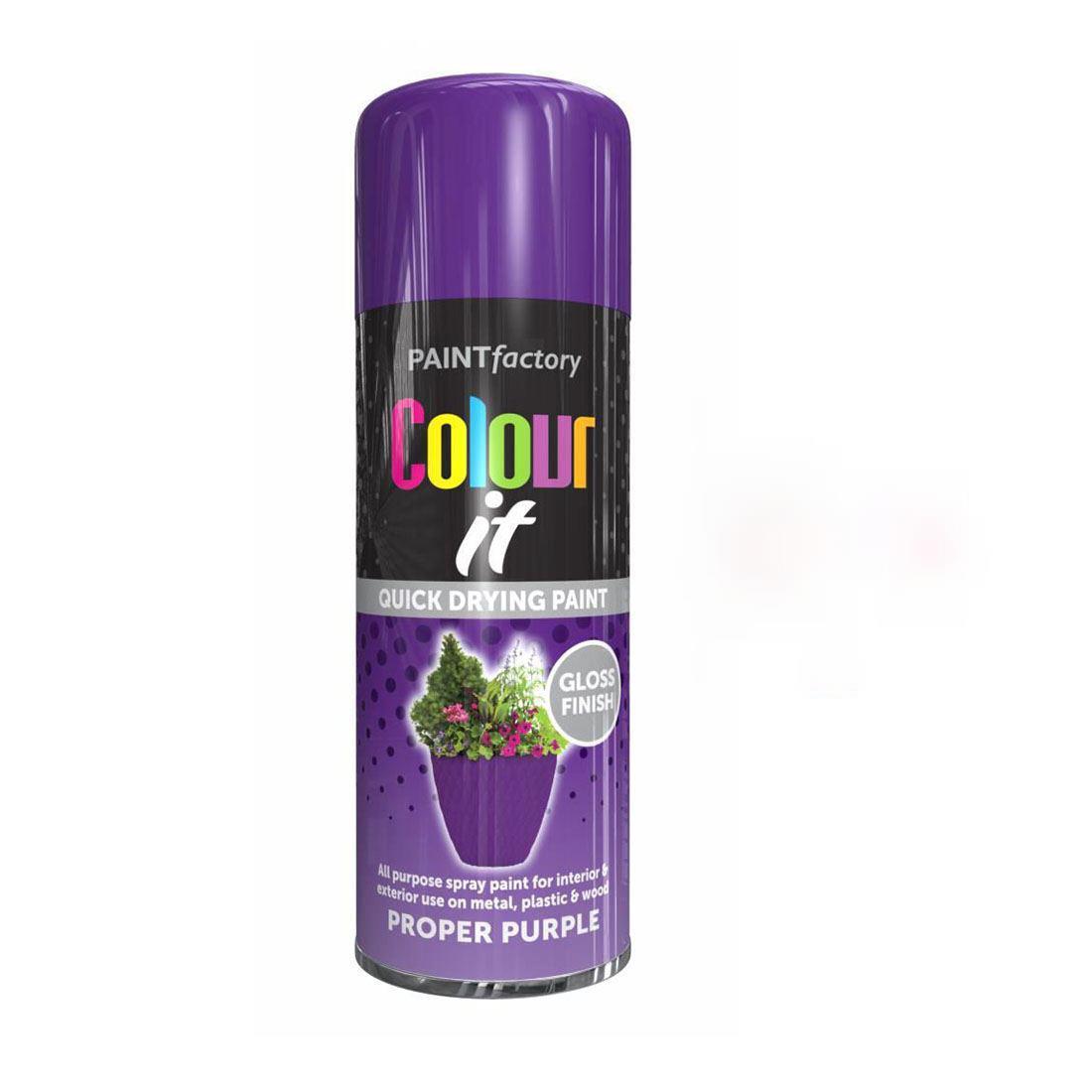 All Purpose Spray Paint Aerosol Matt Gloss Satin Primer Metal Wood Plastic