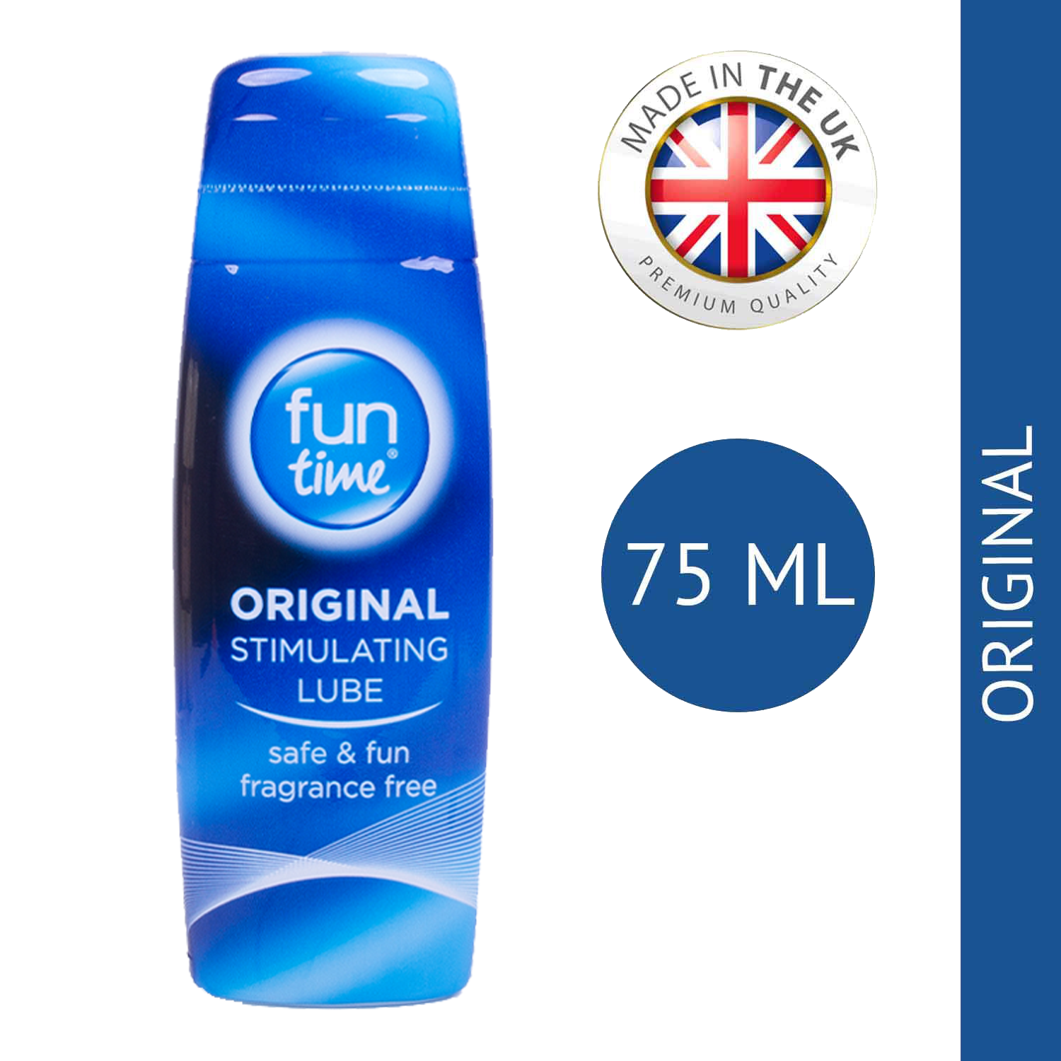 Fun Time Play Sex Lube Sensual Massage Gel Water Based Flavoured Lubricants 75ml - Picture 5 of 9
