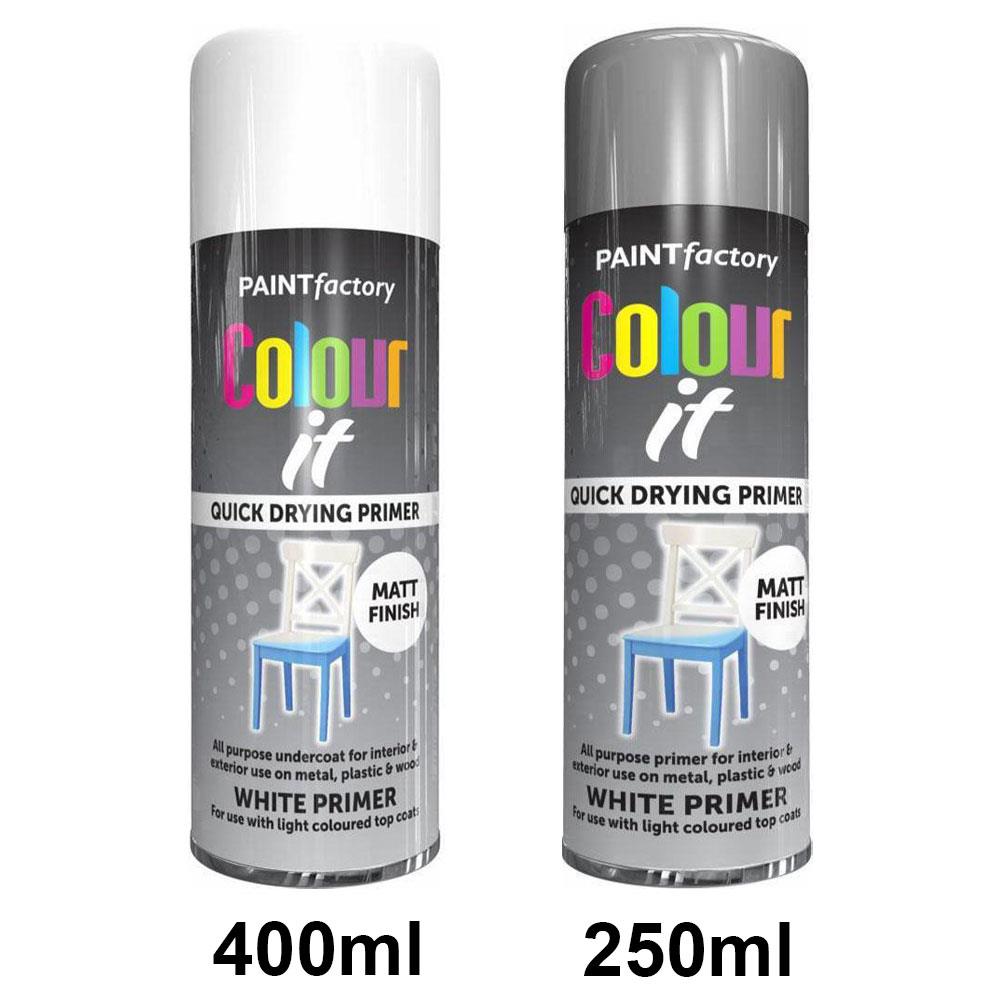 All Purpose Spray Paint Aerosol Matt Gloss Satin Primer Metal Wood Plastic - Picture 127 of 133