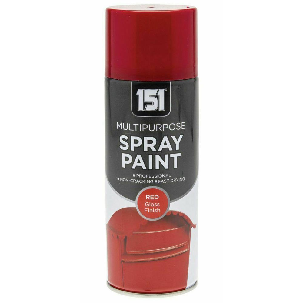 151 Spray Paint 400ml All Purpose Aerosol For Metal Plastic Matt Gloss Satin - Picture 21 of 26