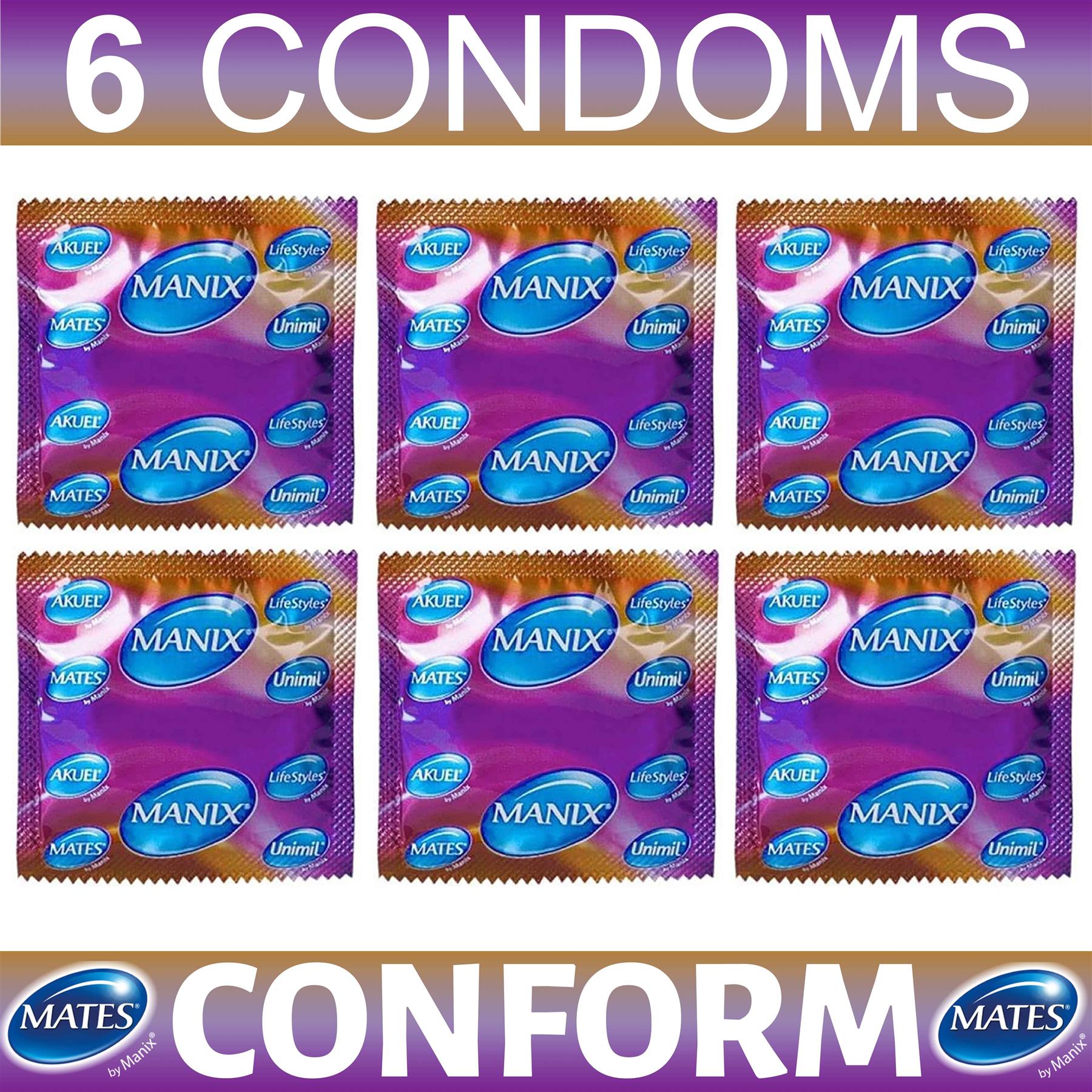 Mates by Manix Ultra Thin Natural Intensity King Size Conform Condoms - Picture 2 of 16