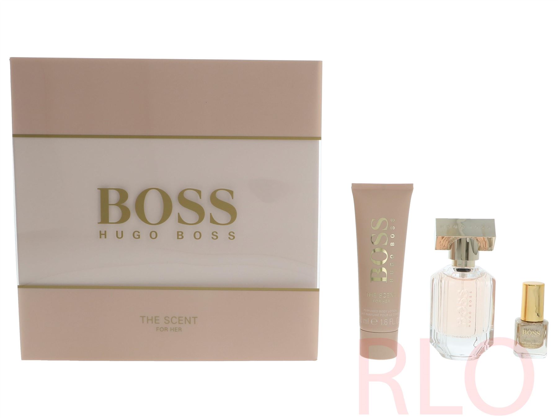 Hugo Boss The Scent For Her Gift Set Edp Spray 30ml/BL 50ml/Nail Polish ...