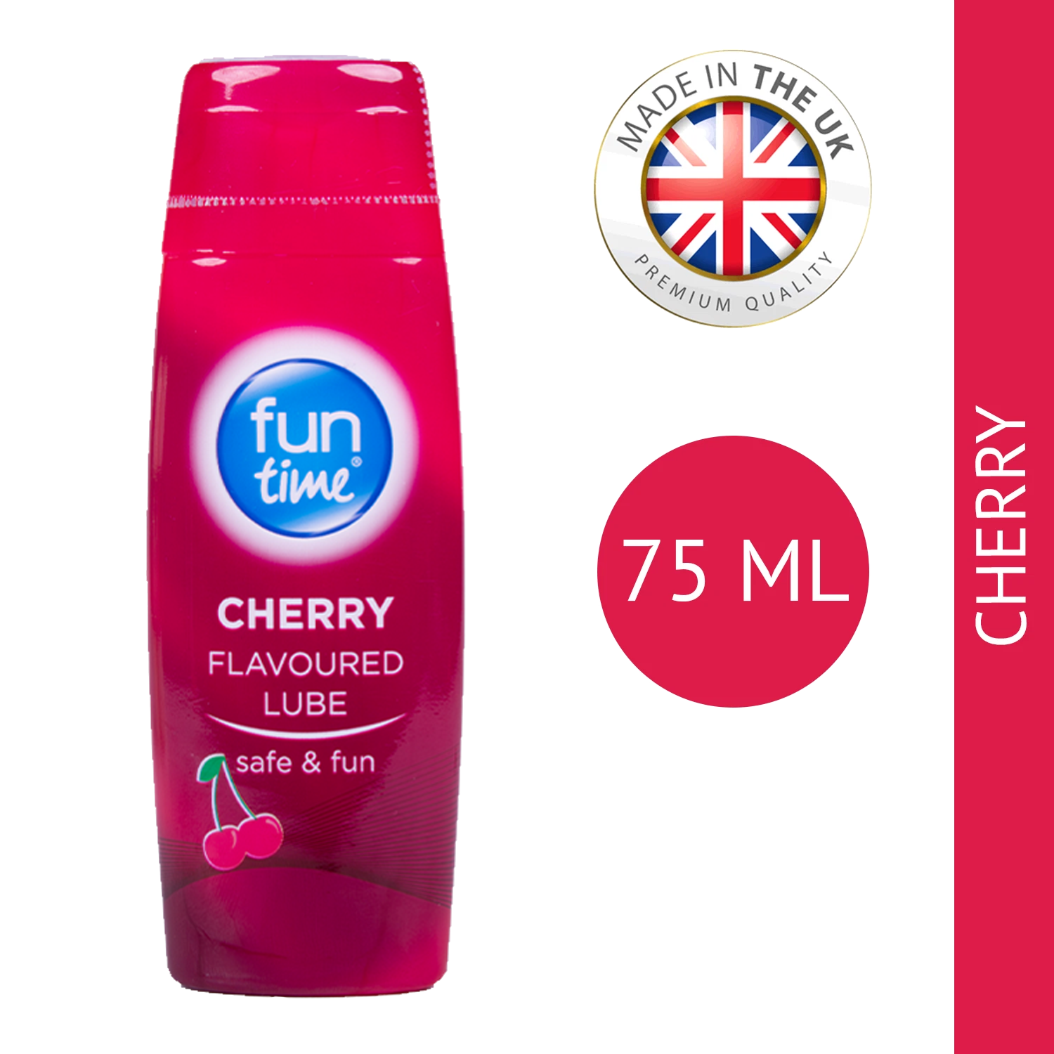 Fun Time Play Sex Lube Sensual Massage Gel Water Based Flavoured Lubricants 75ml - Picture 2 of 9