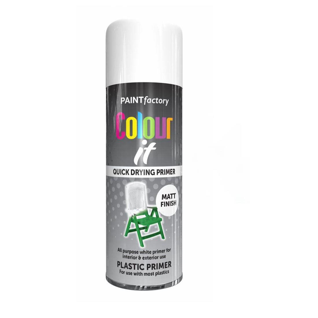 All Purpose Spray Paint Aerosol Matt Gloss Satin Primer Metal Wood Plastic - Picture 88 of 133