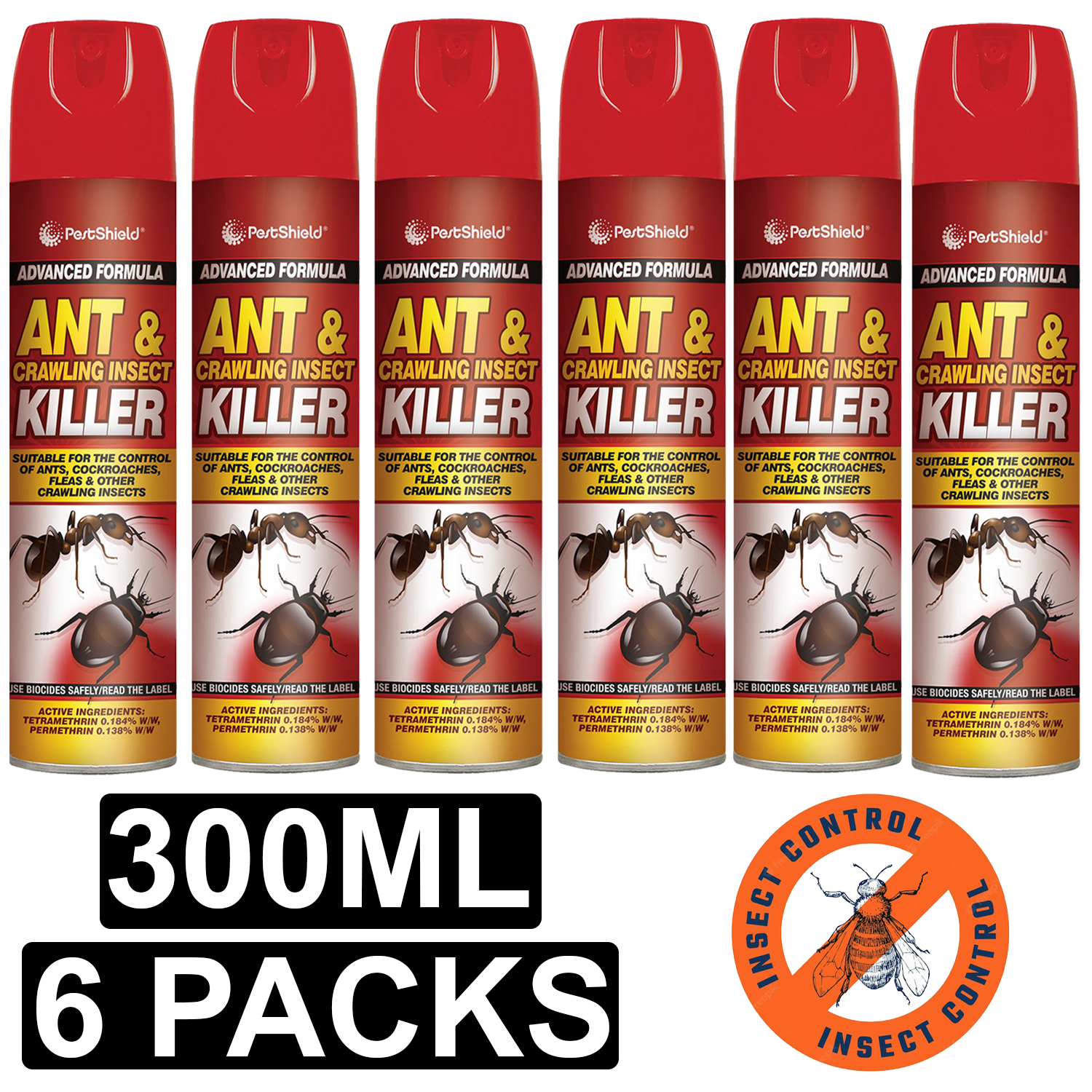 Pestshield Ant & Crawling Insect Killer Spray Can Instant Affect Kill 300ml - Picture 13 of 20