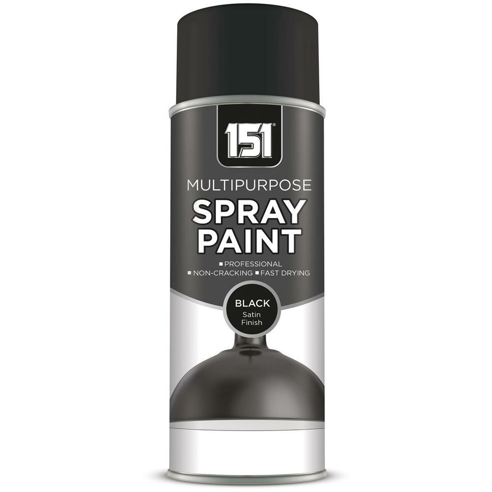 151 Spray Paint 400ml All Purpose Aerosol For Metal Plastic Matt Gloss Satin - Picture 7 of 26