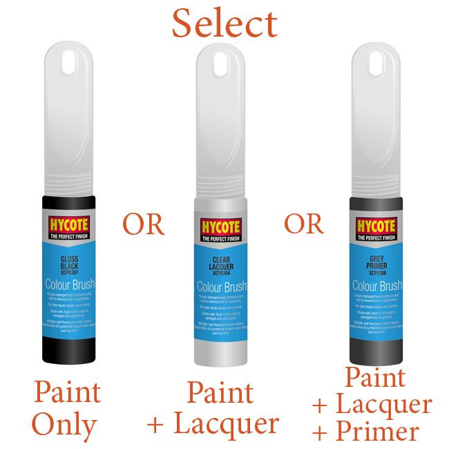 Hycote Gloss Black Touch Up Paint Pen Brush Stick Scratch Chip Repair