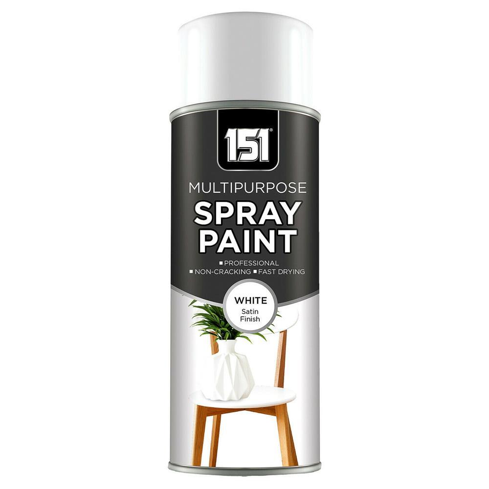 151 Spray Paint 400ml All Purpose Aerosol For Metal Plastic Matt Gloss Satin - Picture 26 of 26