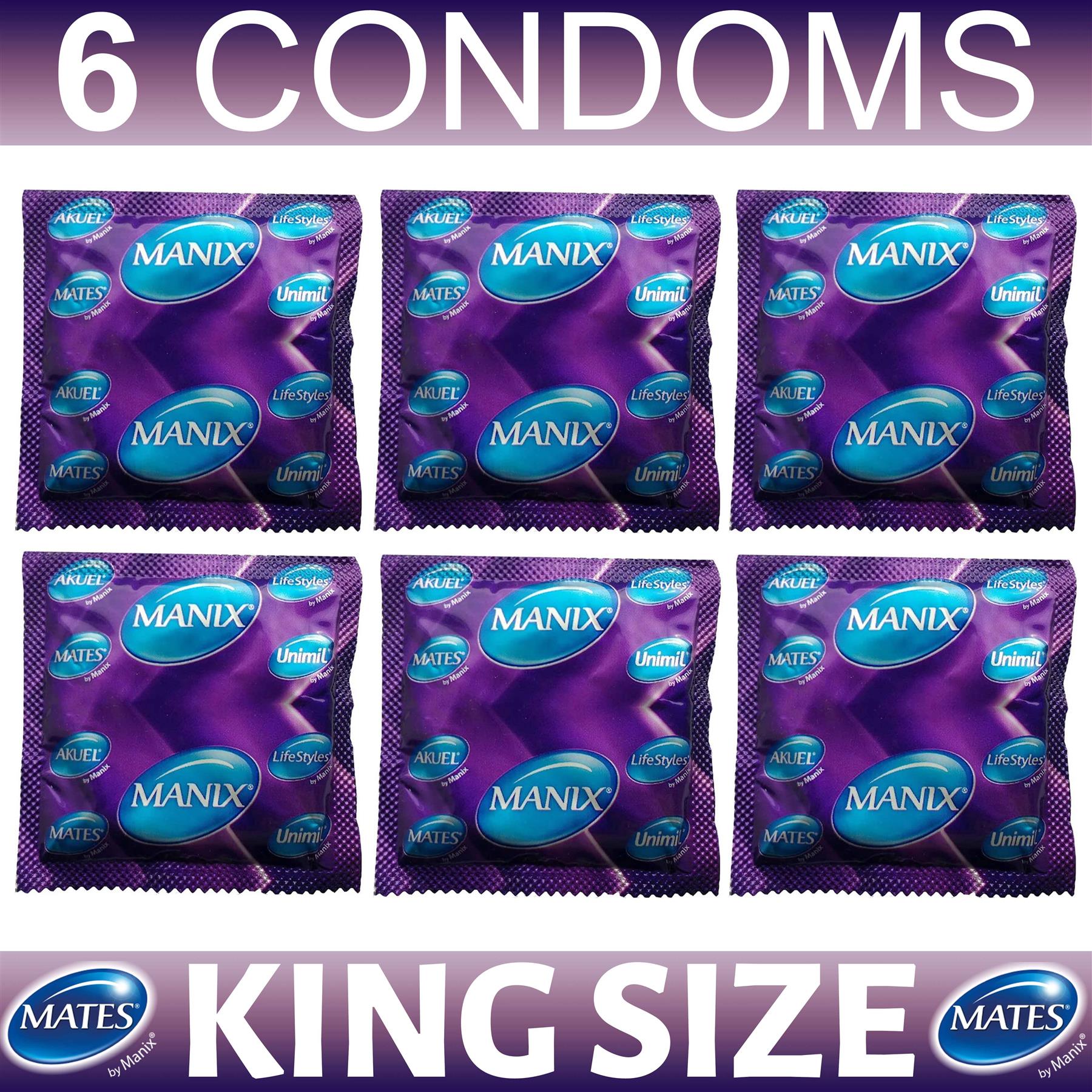 Mates by Manix Ultra Thin Natural Intensity King Size Conform Condoms - Picture 8 of 16