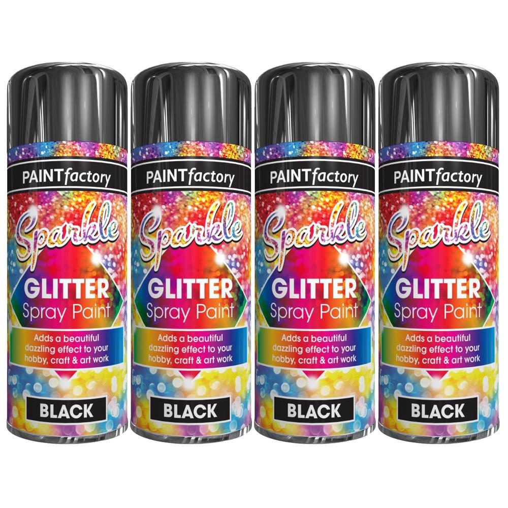 Glitter Effect Spray Paint Colour Decorative Creative Art Crafts