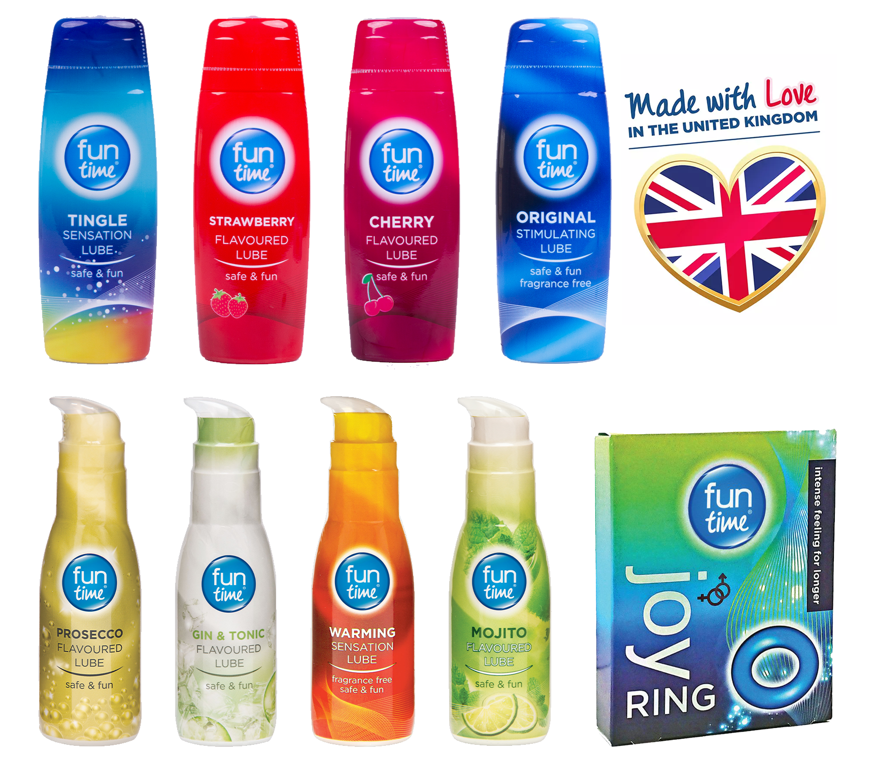 Fun Time Gentle Stimulating Sex Lube Water Based Gel Flavoured Bottle 75ml  | eBay