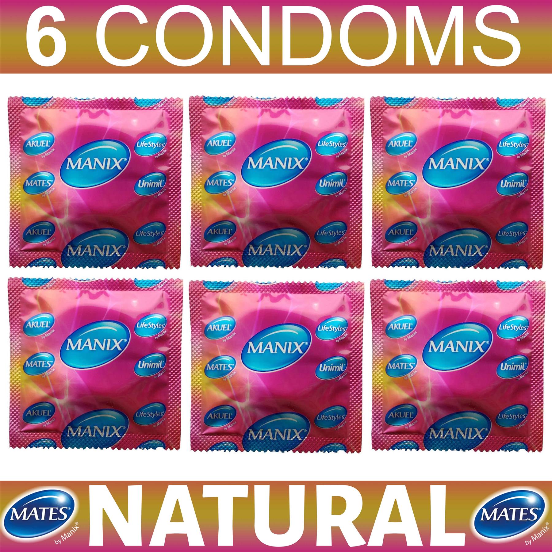 Mates by Manix Ultra Thin Natural Intensity King Size Conform Condoms - Picture 11 of 16