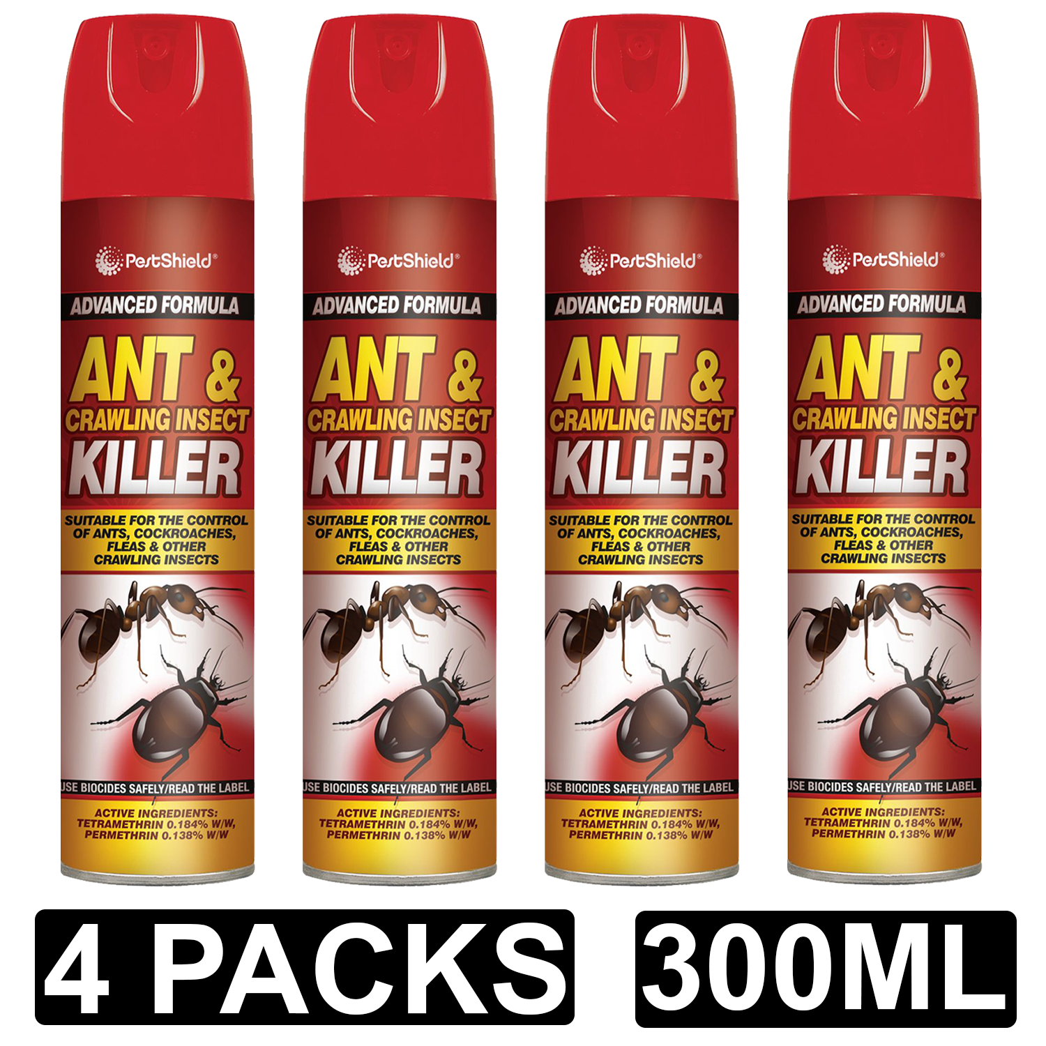 Pestshield Ant & Crawling Insect Killer Spray Can Instant Affect Kill 300ml - Picture 9 of 20