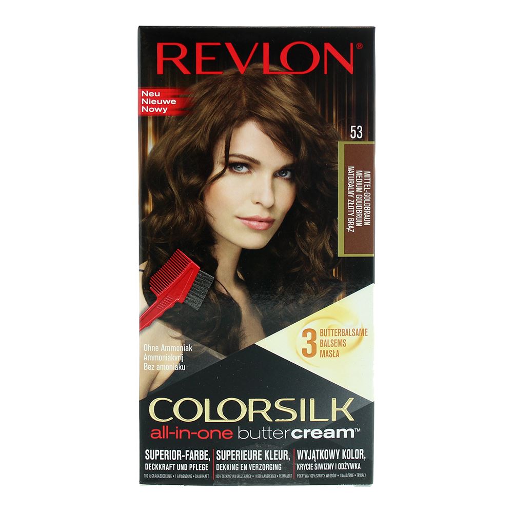 Revlon Colorsilk Buttercream Lasting Hair Color Medium Golden