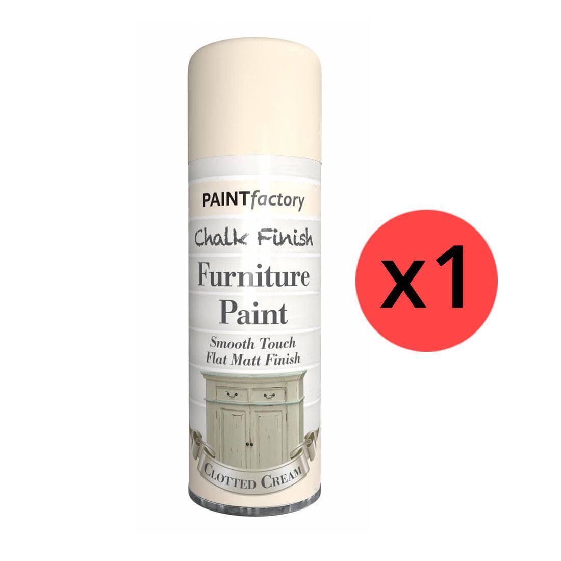 Chalk Finish Furniture Spray Paint Aerosol Smooth Touch Matt Finish