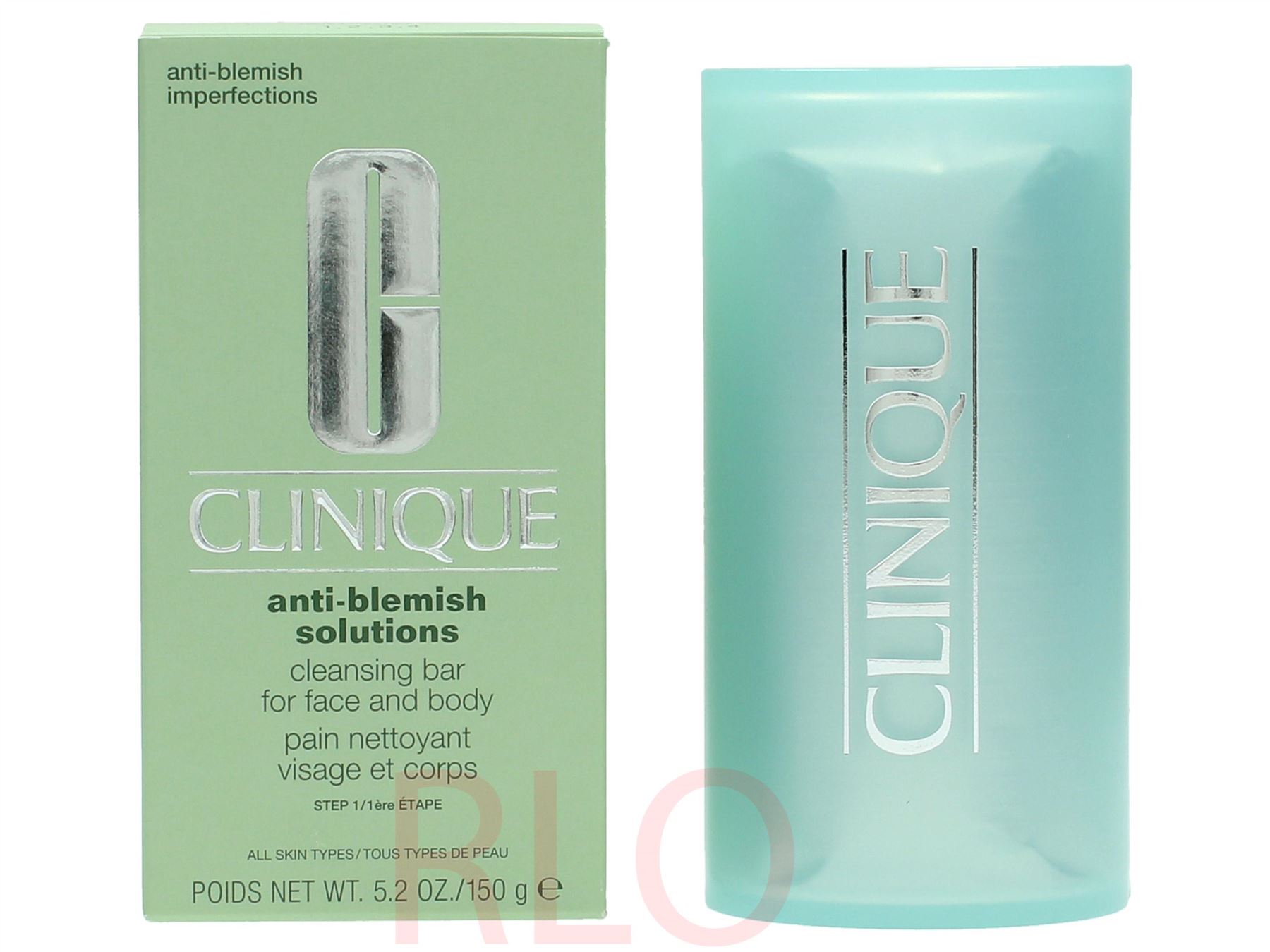 Clinique AntiBlemish Solutions Cleansing Bar Face & Body 150g For
