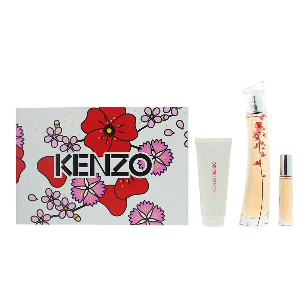 【限定希少品】KENZO フラワー バイ ケンゾー 限定コレクターBOX 3本 db09778f-4fc4-4bb9-98c1-