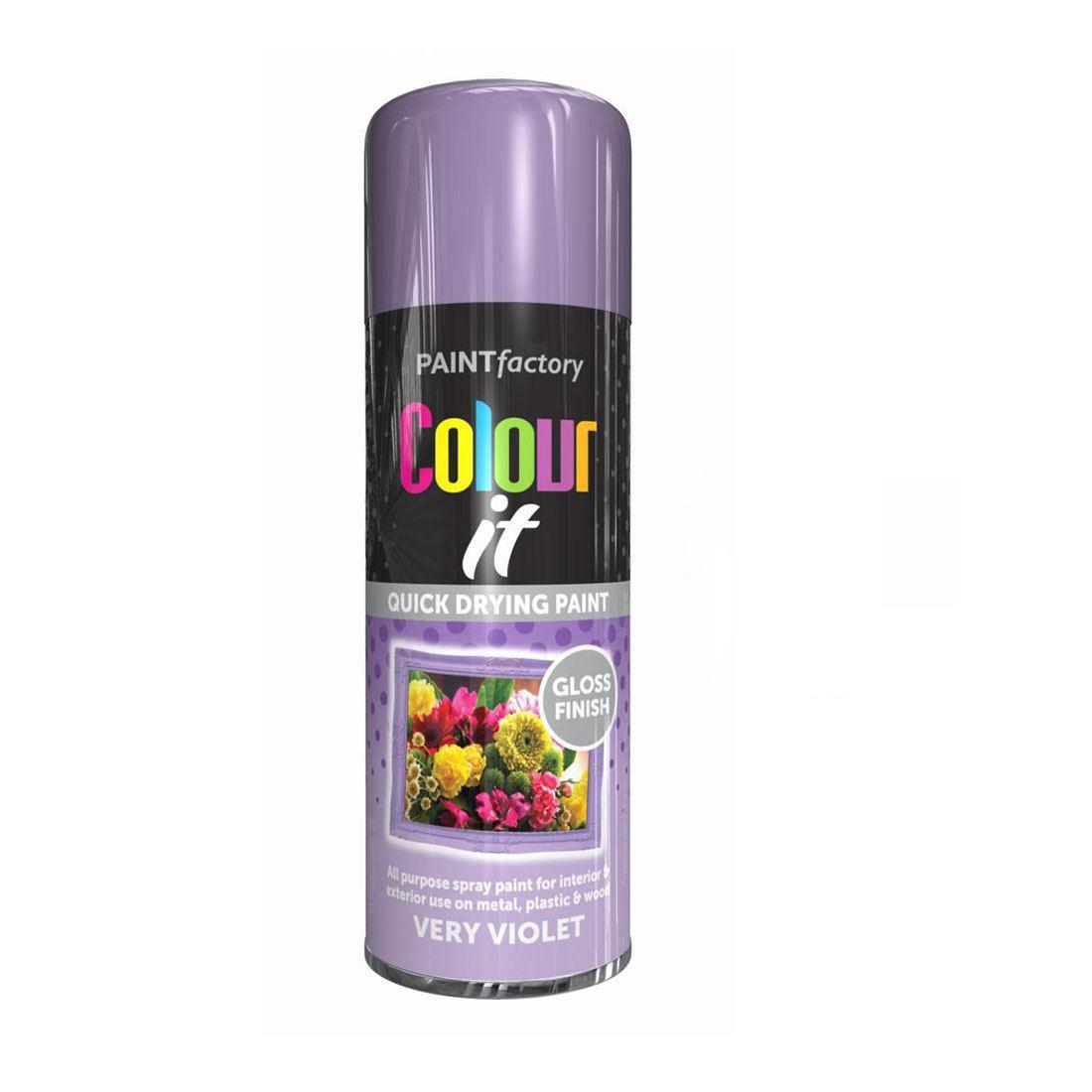 All Purpose Spray Paint Aerosol Matt Gloss Satin Primer Metal Wood Plastic - Picture 117 of 133