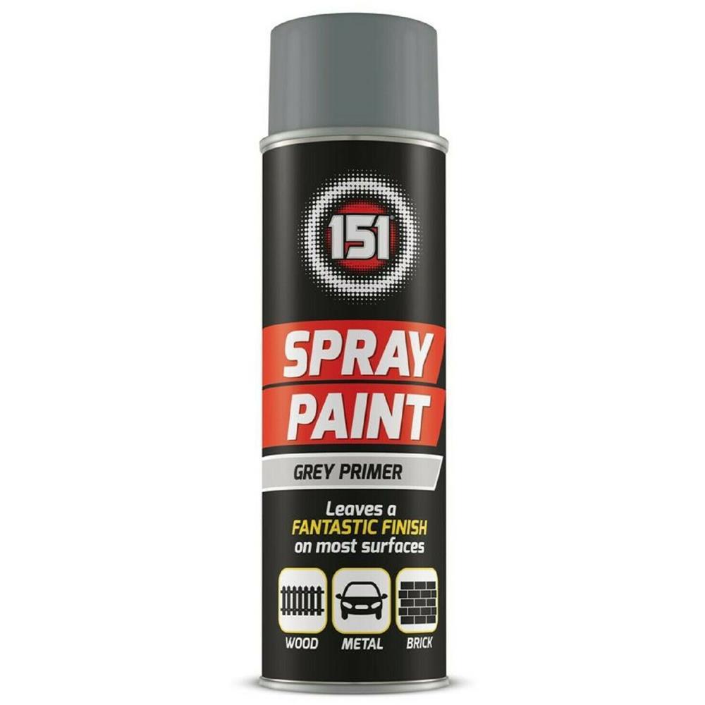 151 All Purpose Spray Paint Aerosol Auto Car Matt Gloss Metal Wood