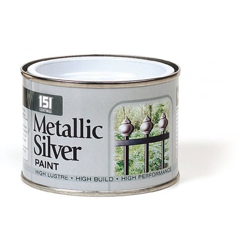 Metallic Silver Paint Gloss Wooden High Lustre High Build 151 Coatings
