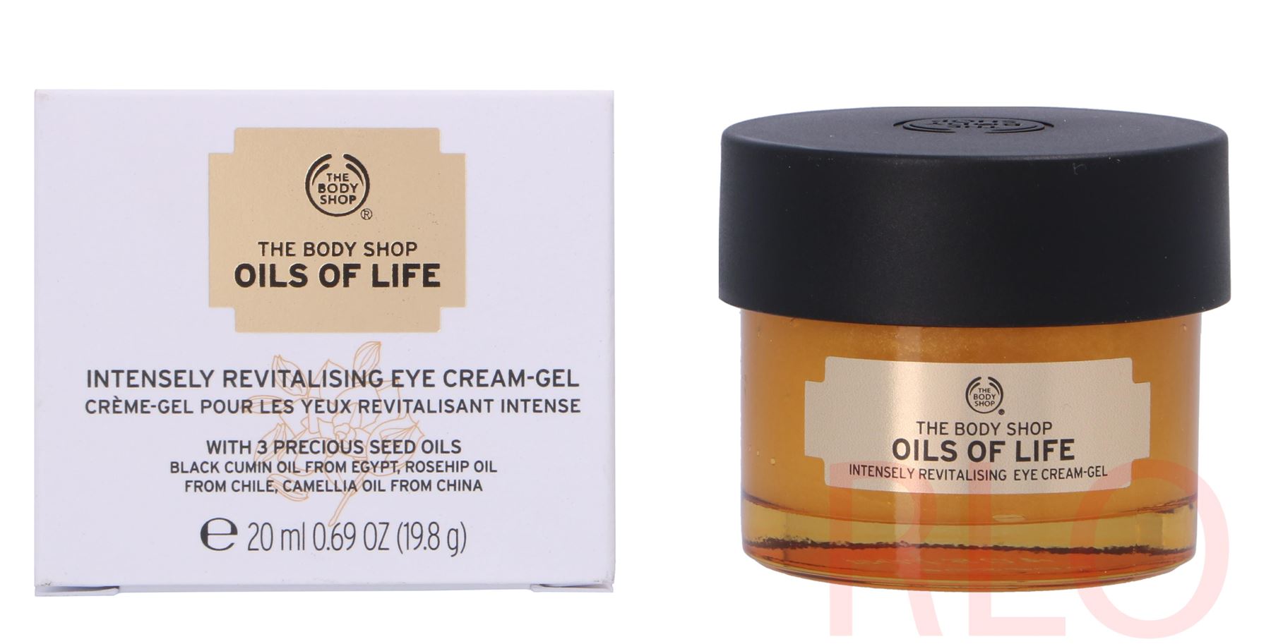 The Body Shop Oils Of Life Int. Rev. Eye Cream Gel 20ml 5028197943547 eBay