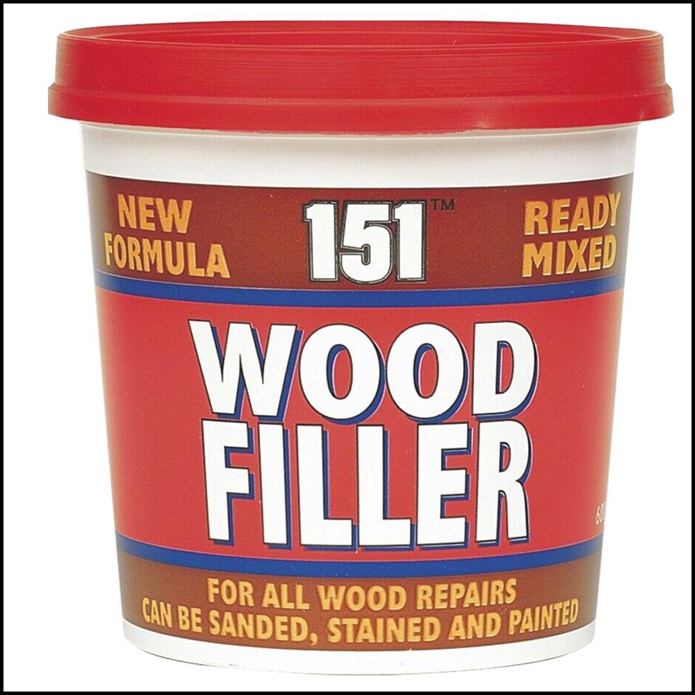 151 Ready Mixed Wood Filler Cracks Remover 600G Interior & Exterior New