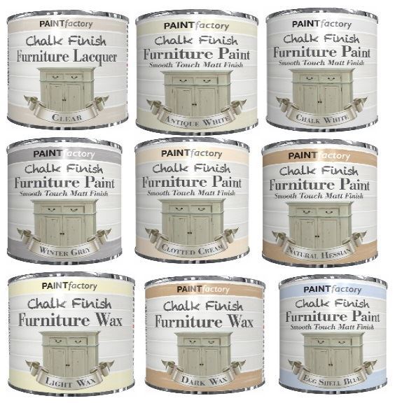 Chalk Finish Furniture Paint Wax Lacquer Smooth Touch Matt Finish DIY
